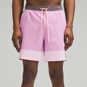 ✨ Lululemon Pool Short 7" Lined Swim Trunks Dahlia Mauve Pink XL